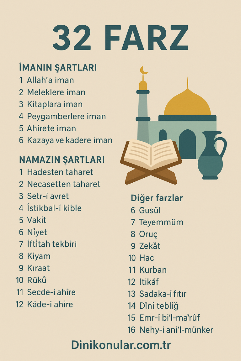 32 Farz Nedir